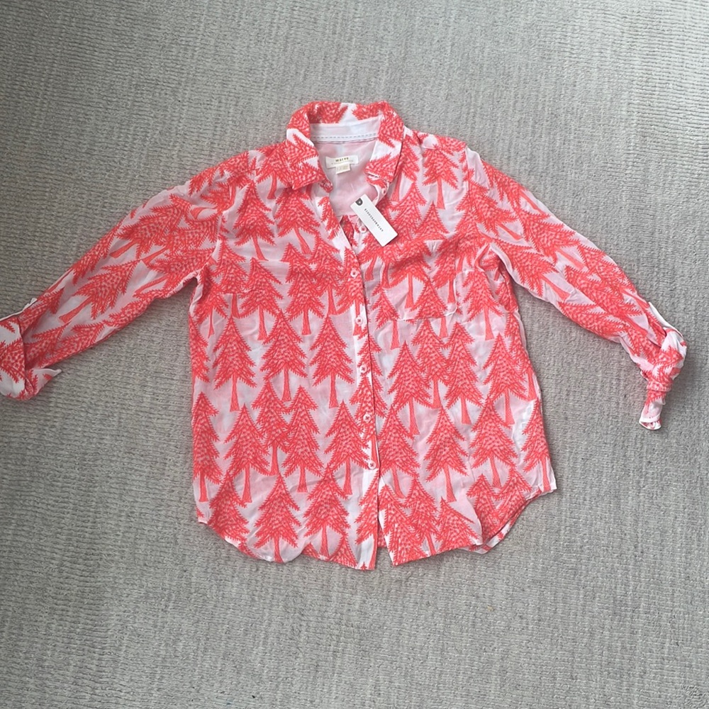 Long Sleeve Anthropologie Button Up
